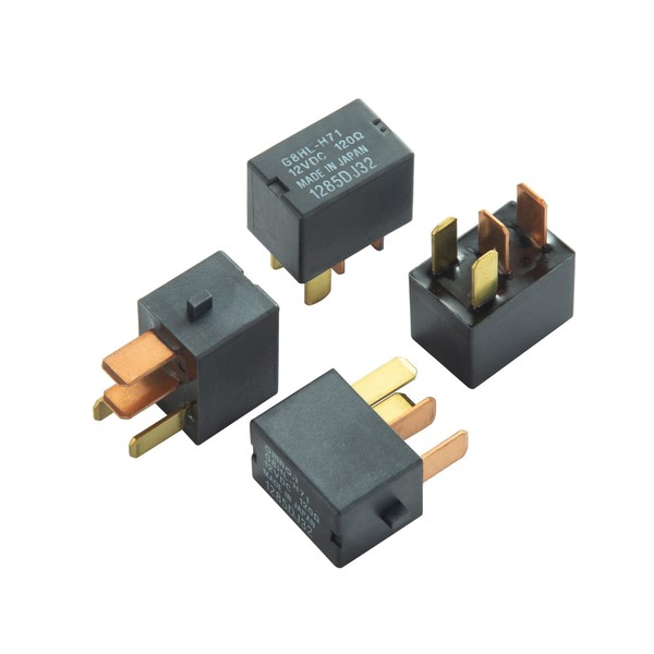 4pcs G8HL-H71 12VDC 4pins AC Starter car Relay,Compatible with Honda