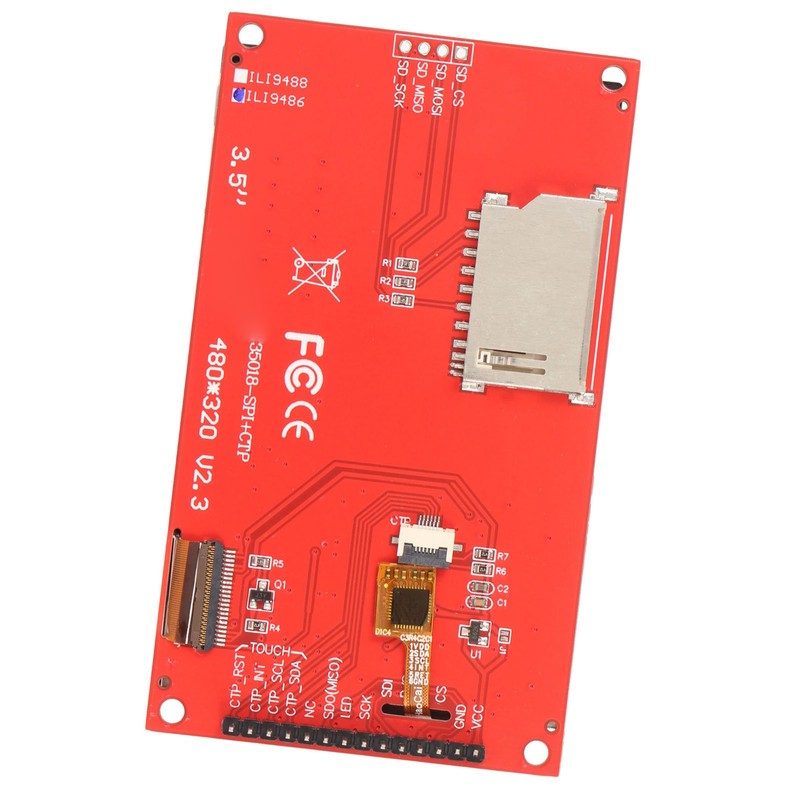 TFT LCD Screen Module 3.5 Inch 480x320 SPI Serial Port
