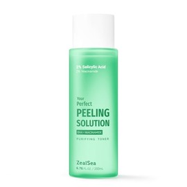 Salicylic Acid Toner, Blackhead Remover, BHA Liquid Exfoliant (CICA, 6.76OZ), ZealSea Pore Minimizer for Face, Gentle Alcohol Free BHA Toner for All Skin Type with Niacinamide, Redness Relief, Vegan