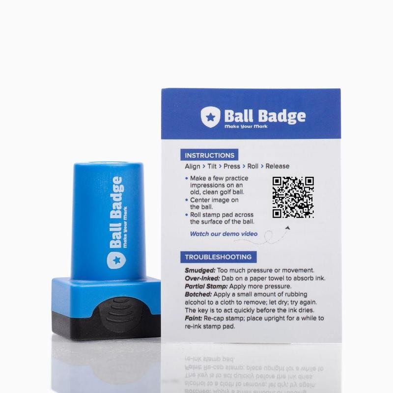 HODL 21 Ball Badge Golf Ball Stamp - Self-Inking Marker