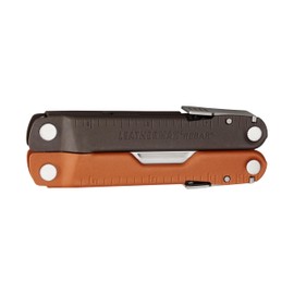 LEATHERMAN, Rebar Multitool with Premium Replaceable Wire Cutters and Saw, Burnt Sienna with Nylon Sheath