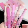 Petansy 6 Colours Jelly Lipstick Heart Shape Lipstick Set Plumping