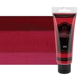 Creative Inspirations Acrylic Paint - Crimson - 120 mL Tube - Smooth & Creamy Consistency, Vibrant Pigmentation, Great Coverage for Artists - Clean Up with Soap & Water