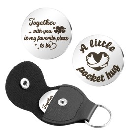Graduation Gifts for Hers Gifts Keyrings For Women Wife Gifts Ideas Valentines Gifts for Her Girlfriend Gifts For Boyfriend Birthday Gifts For Her Anniversary Wife Gifts From Husband Pocket Hug Gifts