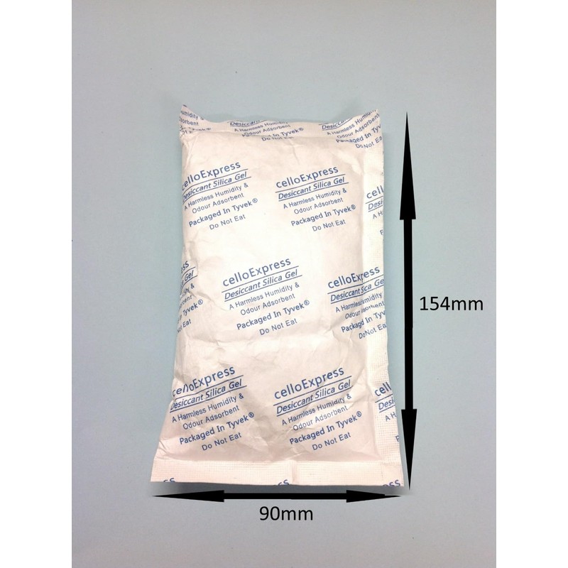 celloexpress 100g Silica Gel Pouches - Pack of 4 -
