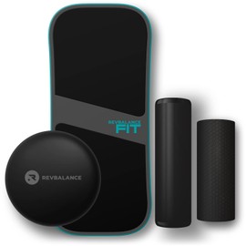 Revbalance FIT 3-in-1 Exercise Balance Board Training System (Teal)
