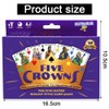 Family Card Games, Five Crowns, with 116 Cards, Family Travel