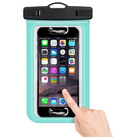 Buylen Universal Waterproof Case with Super Sealability Technology, Cellphone Dry Bag Pouch with Sensitive PVC Touch Screen for Cellphone Up to 6.0" Diagonal