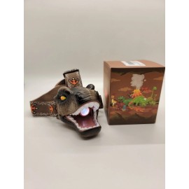 BuDaWaFa Kids LED Headlamp Flashlight Dinosaur Led Head Torch for Kids 4 Ligh...