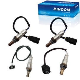 MINOOM 4PCS 2 * 234-5056 234-4461 234-4781 Upstream Downstream Oxygen O2 Sensor Replacement for Acura MDX 3.7L V6 2010-2013,for Honda Pilot 3.5L V6, 2009-2014 Part No.#365315G0A11｜36531RN0A01