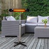 Veito Adjustable Tripod Stand for Infrared Heaters - Heavy-Duty &