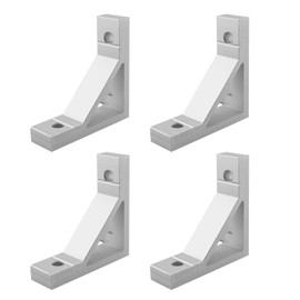 Corner Bracket JCBIZ 4pcs 90 Degree 2020 Aluminium Angle Industrial Connector Accessories Profile Corner Joint Connectors Fastener Fasten Fitting for Aluminum Profile