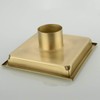 Orhemus Square Shower Floor Drain with Removable Cover Grid Grate