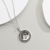 LES OSEWA Mountain Mustard Seed Necklace Sterling Silver Faith Can