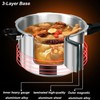 5.3 QT Pressure Cooker, 3 Layer Base Pressure Canner for