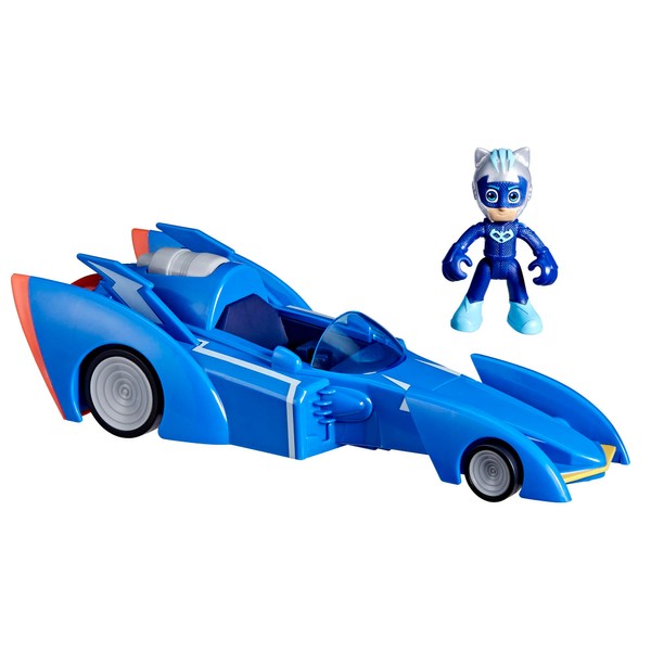 PJ Masks - Super Pajamas, Cat Racer, Cat Boy Toy Car with Lights and Sounds, Toys for Preschool Children and Girls