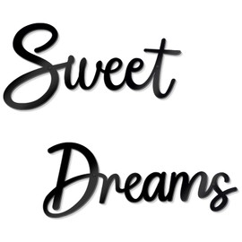 Sinseike Sweet Dreams - Letrero de metal decorativo para pared (estilo 3)