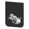 Belgrade Parts & Service, Inc. Mud Flap Rubber Duck Poly, Spray Control 24in X 24. (2 Pack)