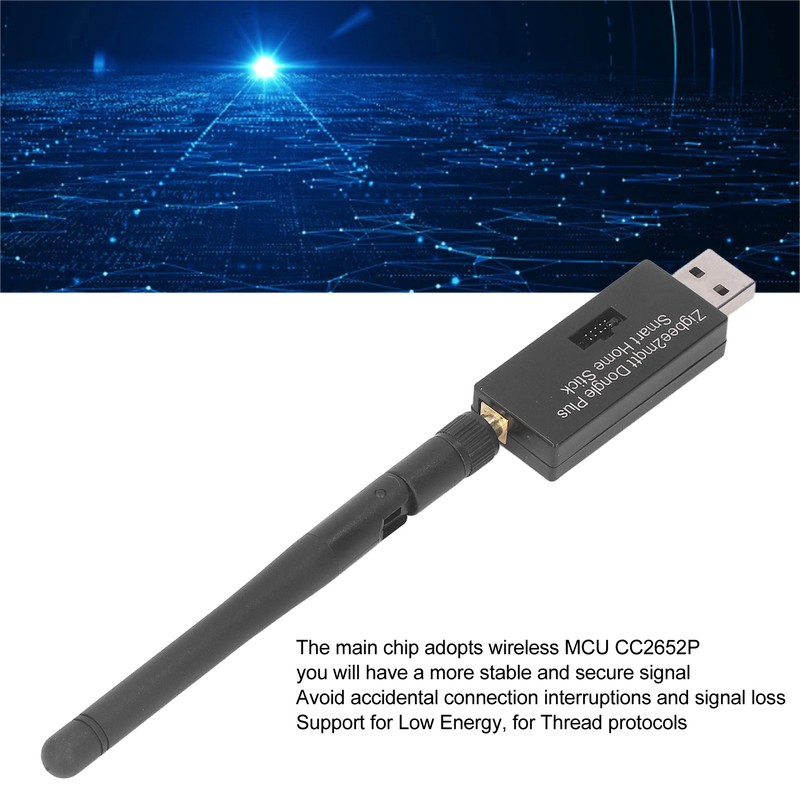 Wifi Dongle Bluetooth 5.0 Stable Safe Signal ESD Protection 5dBi