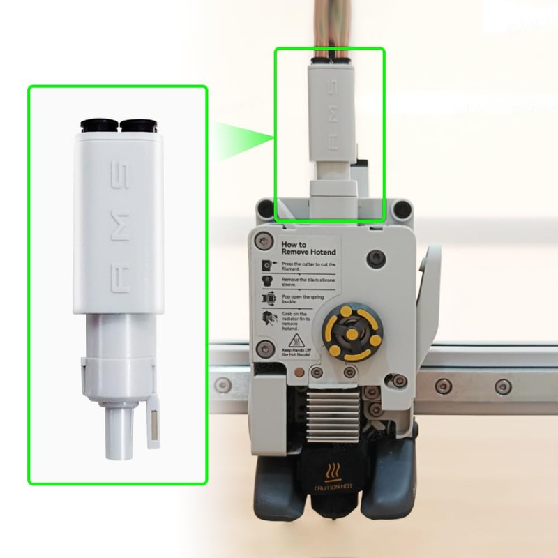 Bamboo Lab AMS Lite Filament Hub Five Way Components Switch