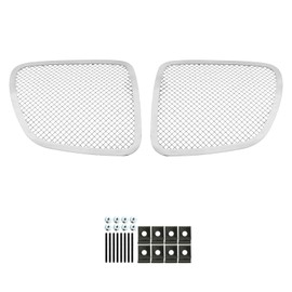 APS Compatible with Pontiac Solstice 2006-2009 Main Upper Stainless Steel Chrome Mesh Front Grill Grille Insert P75545T