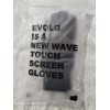 EVOLG Gloves , Charcol & Gray, New Wave Touch Screen