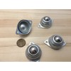 4 Pieces ball round Small Swivel Caster Wheel robot platform