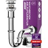 M. ROSENFELD HOME Pop-Up Drain Fitting with Overflow + Universal