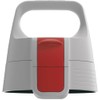SIGG WMB ONE Top 2 Grey Red Cap (One Size),