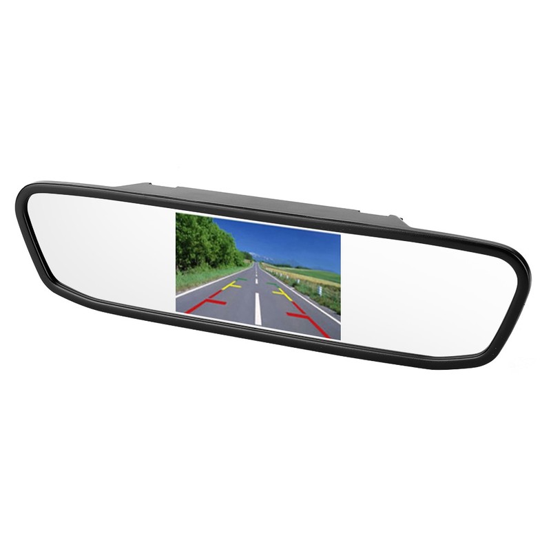 4.3in Car Rearview Mirror Monitor HD TFT LCD Screen 2