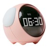 Expression Clock Cute Dog Shape Multifunctional LED Digital Alarm Clock