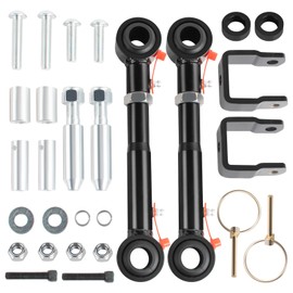 Sway Bar Link Front Kit Sway Bar Quicker Disconnect System Compatible with 1997-2006 Jeep Wrangler TJ 1984-2001 Jeep Cherokee XJ 2.5" - 6" Lift Front Sway Bar