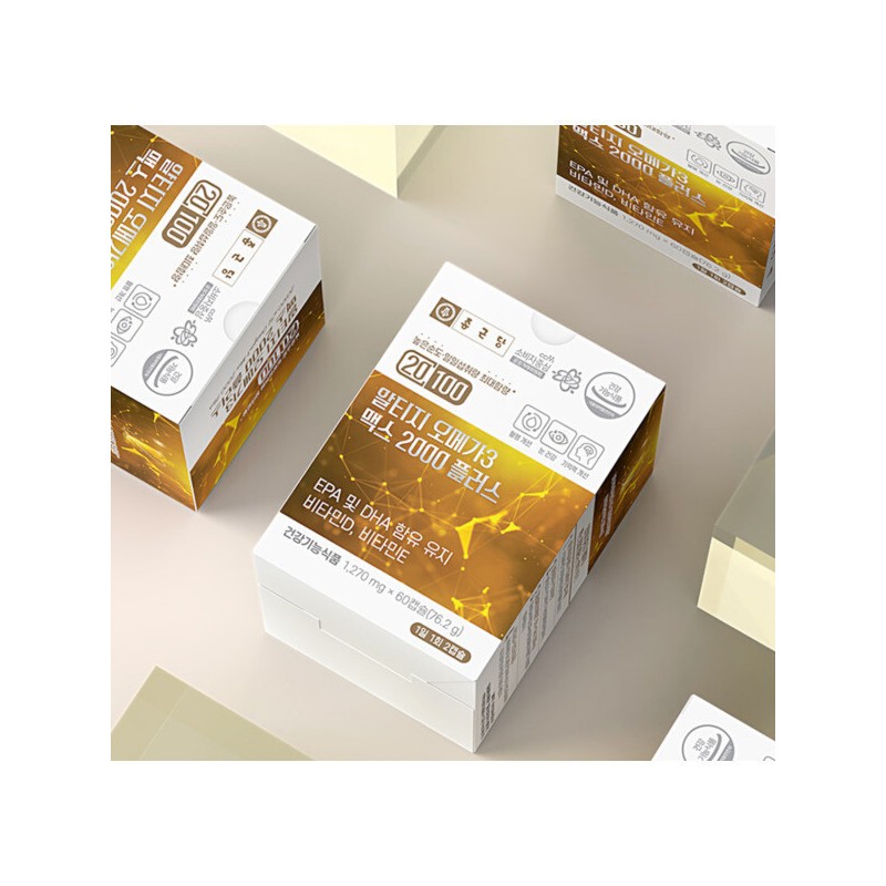 Chong Kun Dang Altige Omega 3 2000 240 capsules 4