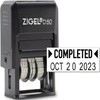 ZIGEL D50 Date Stamp with Completed - Self Inking Date