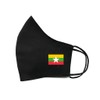 Myanmar Flag cotton Face Mask Protective Covering Washable Reusable Burma