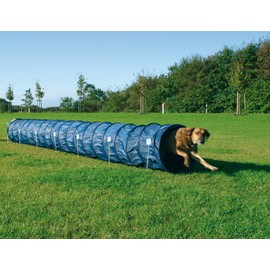 TRIXIE Dog Agility Tunnel 16.5', Portable Dog Training Tunnel, Obedience, Exercise Equipment