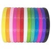 Yazon 15mm Plastic Headbands for Girls Women Colorful Headband with