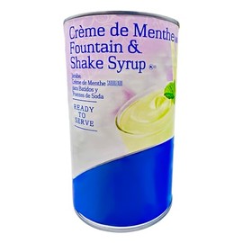 Dessert Topping | Fountain & Shake Syrup | (64 oz., Creme De Menthe)