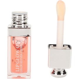 Brillo de Labios Hidratante y Duradero, Alto Brillo, Color Rosa, Tinte de Labios y Gel Hidratante
