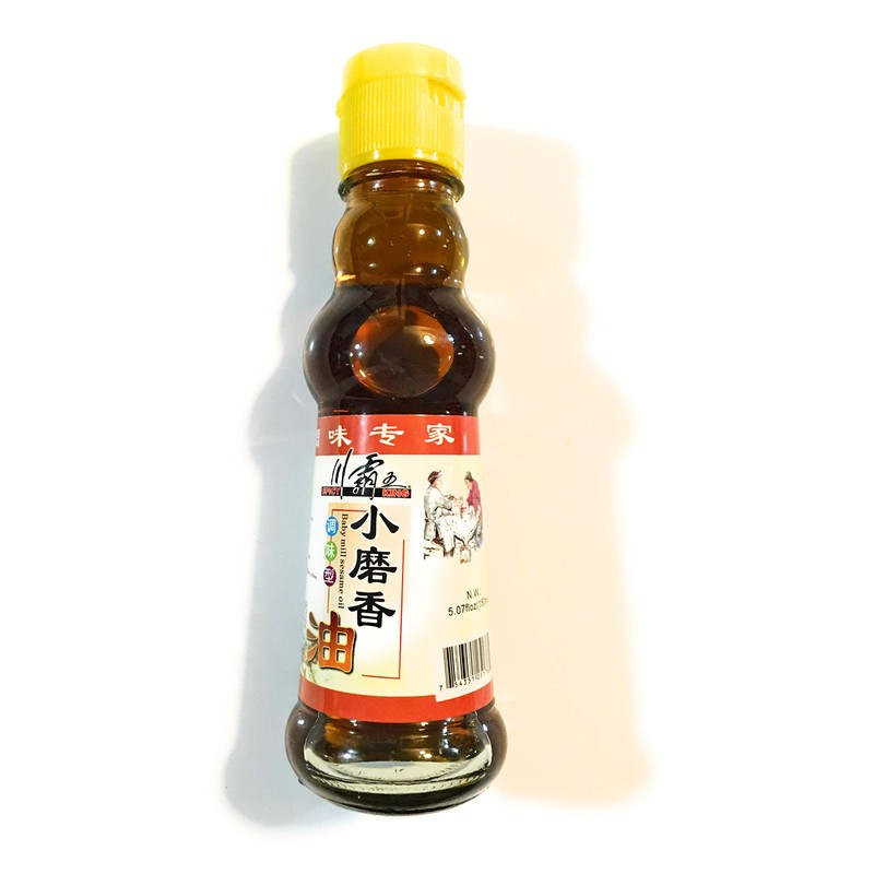 Spicy King Baby Mill Sesame Oil 5.07 Fl Oz(2 Pack)川霸王小磨香油