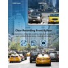 Dash Cam Front and Rear, 2.5K+1080P Dual Dash Camera for