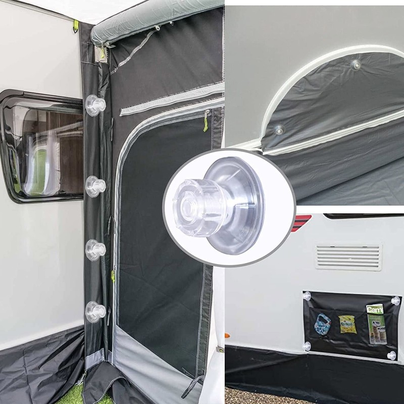 10 Pcs Limpets for Awning,Heavy Duty Caravan Awnings Suction Cup,Suction