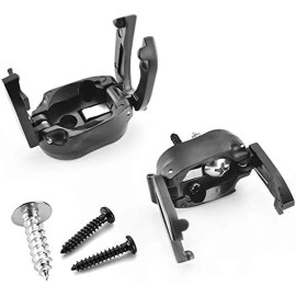 Brccee AC 6 Pcs Golf Ball Retriever Picker Upper Grabber Claw Foldable for Putter Black