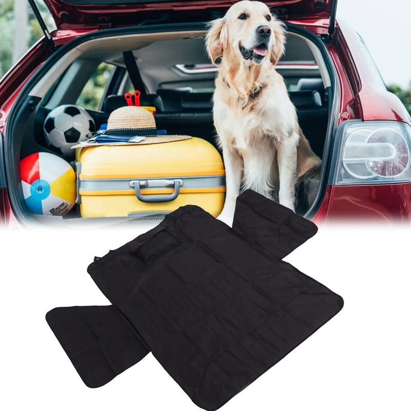 Pet Car Seat Cover Single Waterproof Layer Full Surround Dog