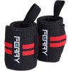 FERRY Wrist Wraps for Weightlifting, Stabilize the Wrists, 2-piece Set