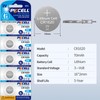 PKCELL 5 Pack CR 1620 Batteries CR1620 Lithium Battery 3V