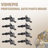 Viimepis Set of 8 FD508 Ignition Coil Pack Compatible with