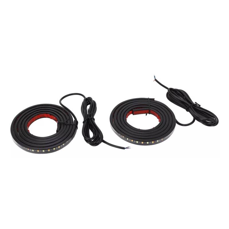 generic 2 Luces Led Para Estribo, 800 Lm, Ámbar Blanco,