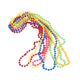 Pejlnd 6Pcs 80s Fancy Dress for Women Neon Beads Necklaces,80s Accessories for Women Neon Party Necklace Beads Costumes Accessories for Women 80s Fancy Dress Accessories,Multicolour