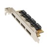 Coolgear Internal to External eSATA 4 Port PCI Bracket